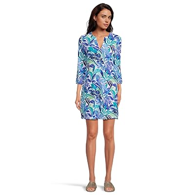 Tommy Bahama Island Cays Marina Sleeve Spa Dress Women