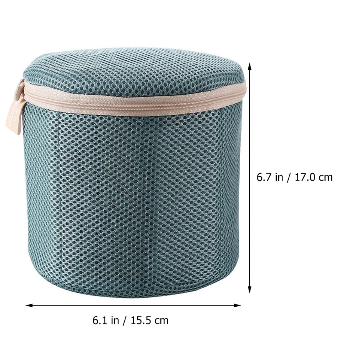Alipis 2piezas Bolsa De Lavandería Reutilizable Para Sujetadores Bolsa De Lavado Cremallera Protección Para Ropa Interior y Lencería Para Máquina De Lavar