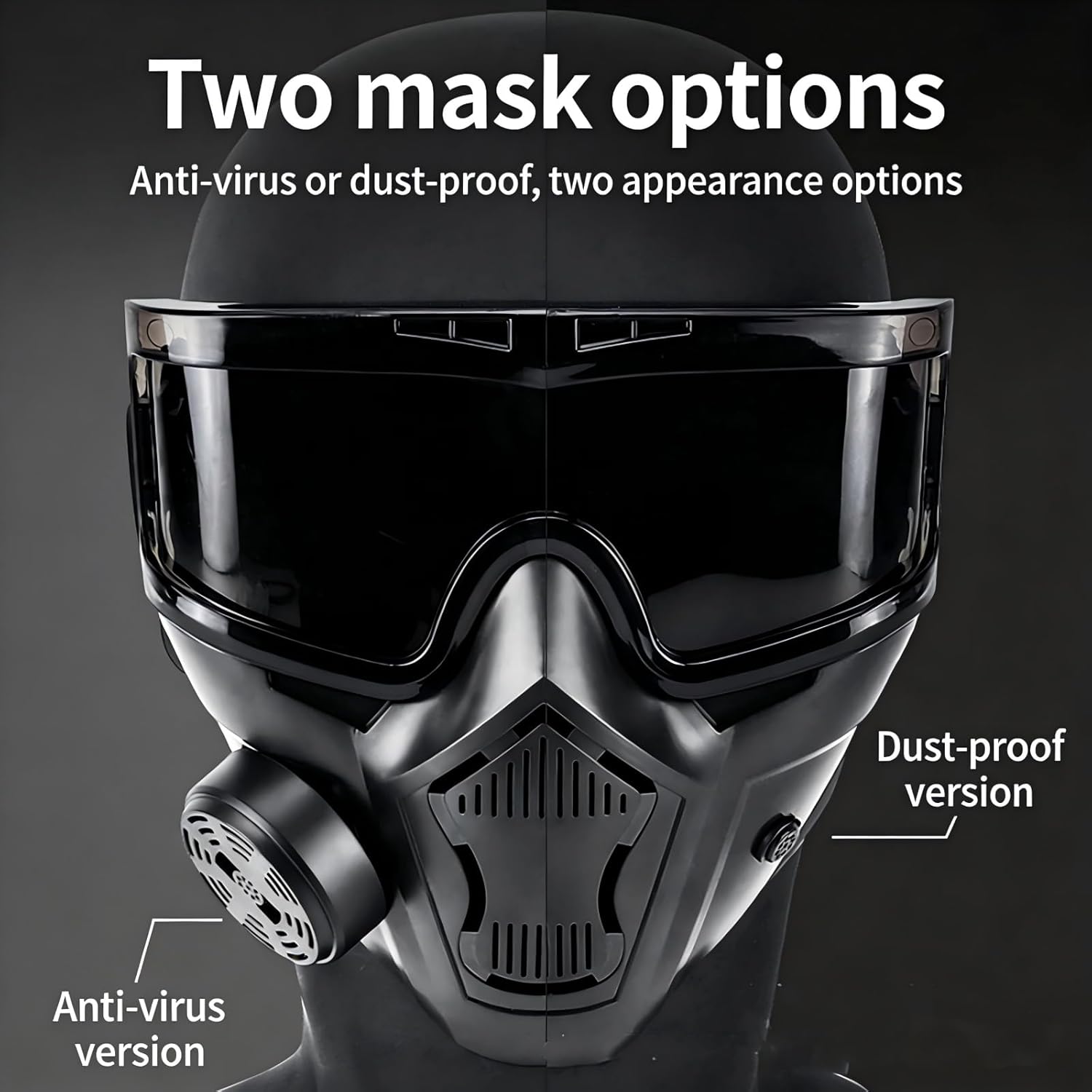 Tactical Helmet Set Children's Airsoft Wind Dust Protection Mask CS Paintball Game
