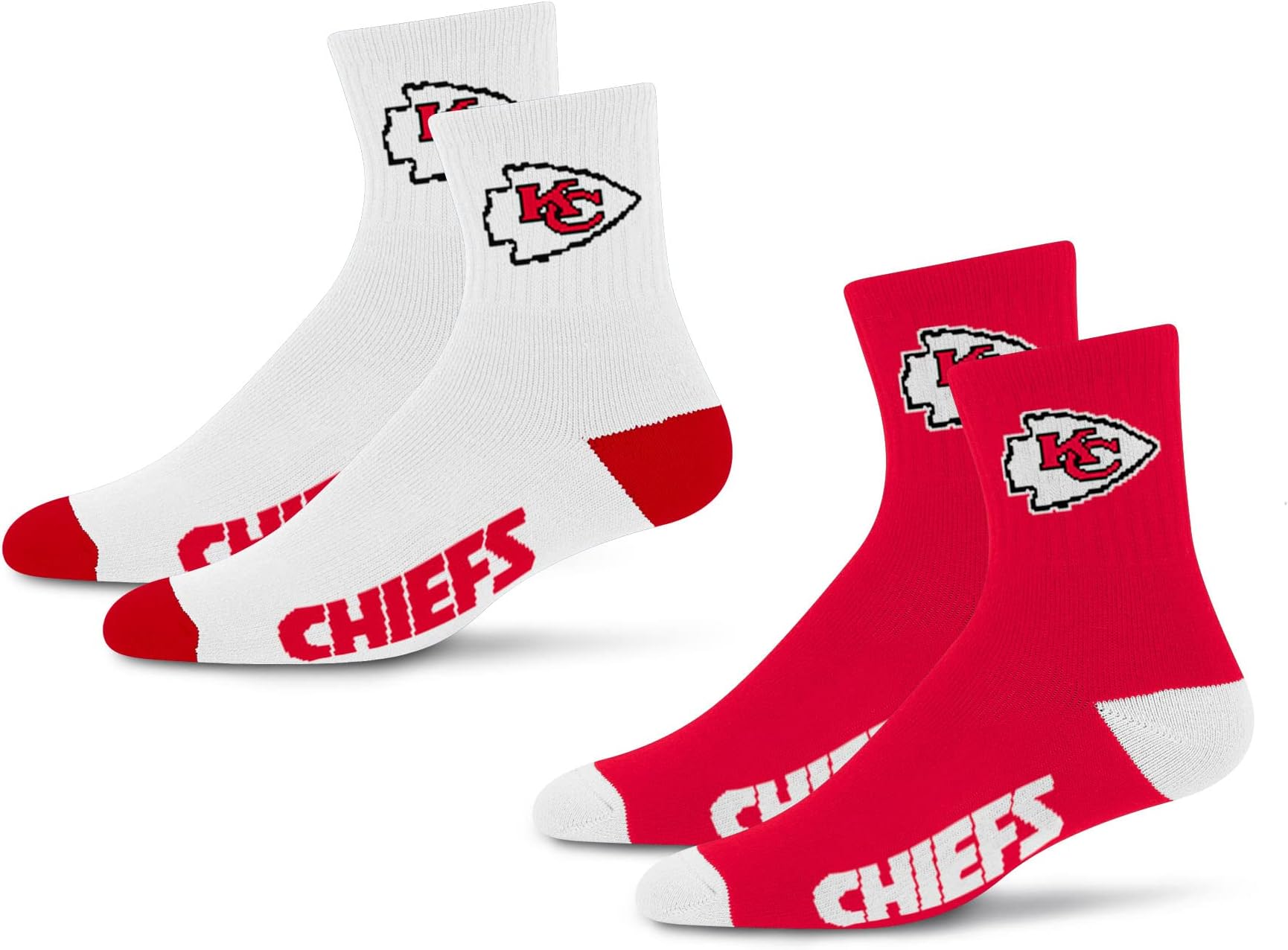 fuzzy chiefs socks