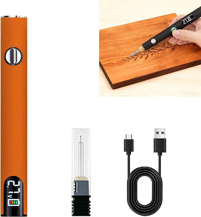Rechargeable Thread Burning Kit, Digital Cable Tie Burning Pen, Suitable
