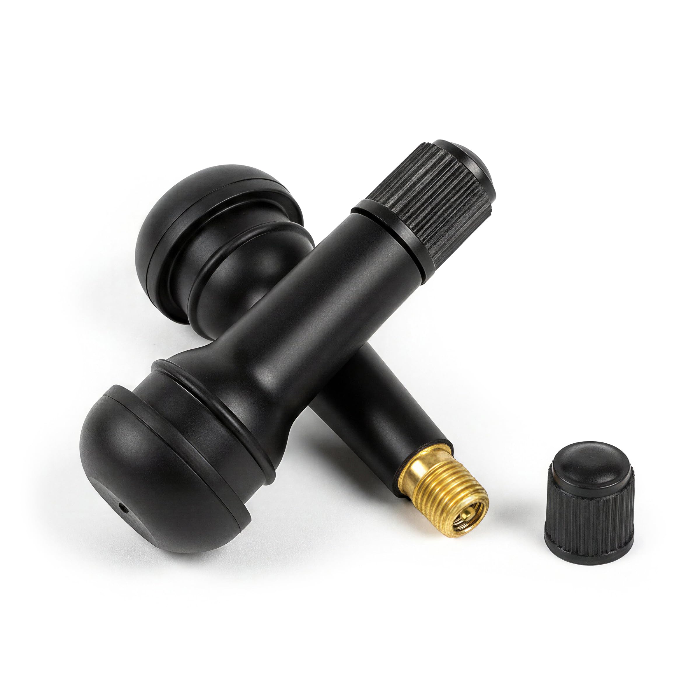 STIX TR413 Reifenventile - 1000x Tubeless Ventile, 11,3 mm Felgenloch, 45 mm Höhe, Mit Ventileinsatz & Schutzkappen, Für Alu- & Stahlfelgen, Werkstatt Set