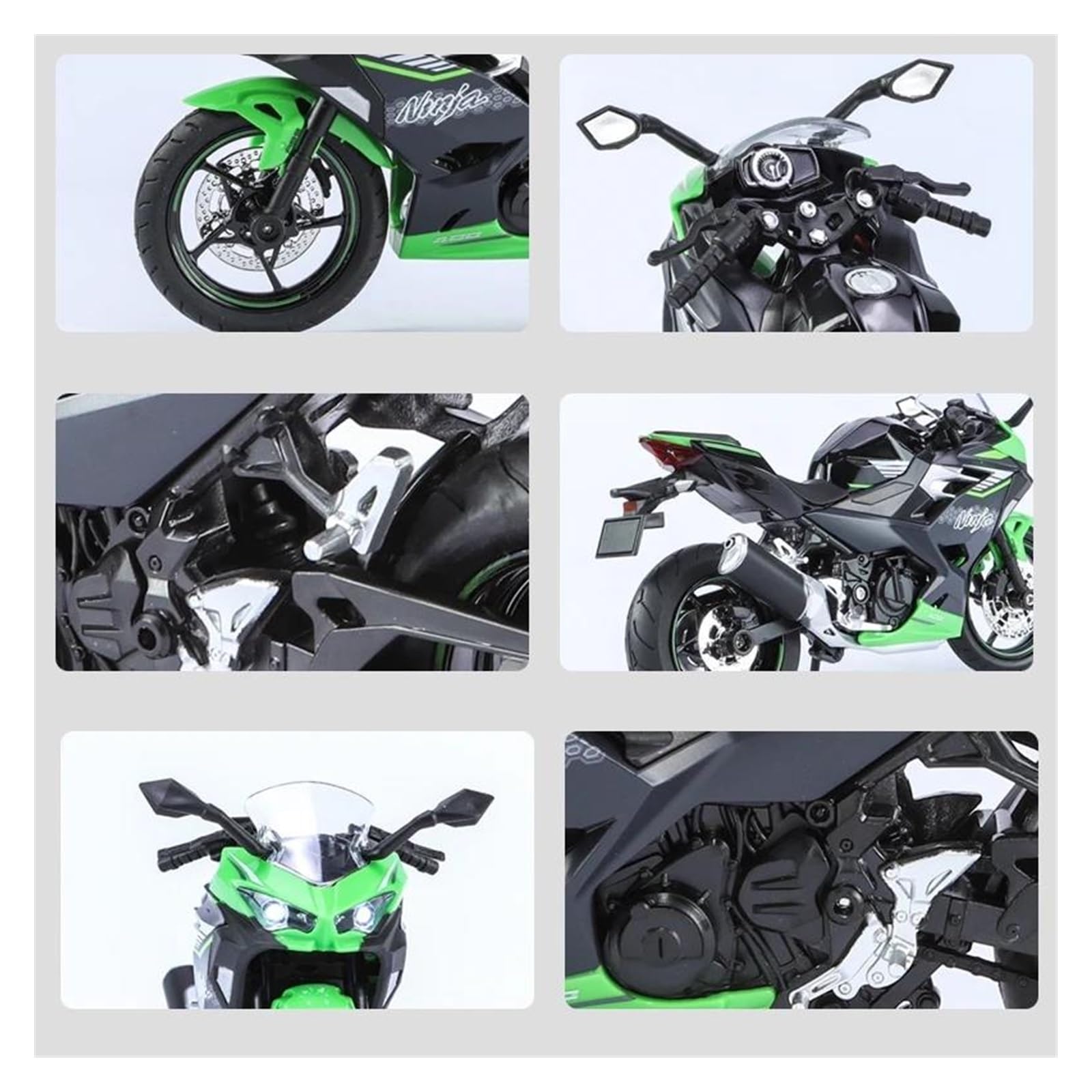 Amazon.com: SHAYANZI Mini Simulation Motorcycle Toys 1/12 for