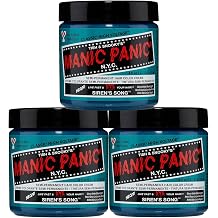Manic Panic - Siren's Song Classic Cream Hair Dye Green Semi Permanent Vegan Cruelty Free 4oz 118ml Pack of 1