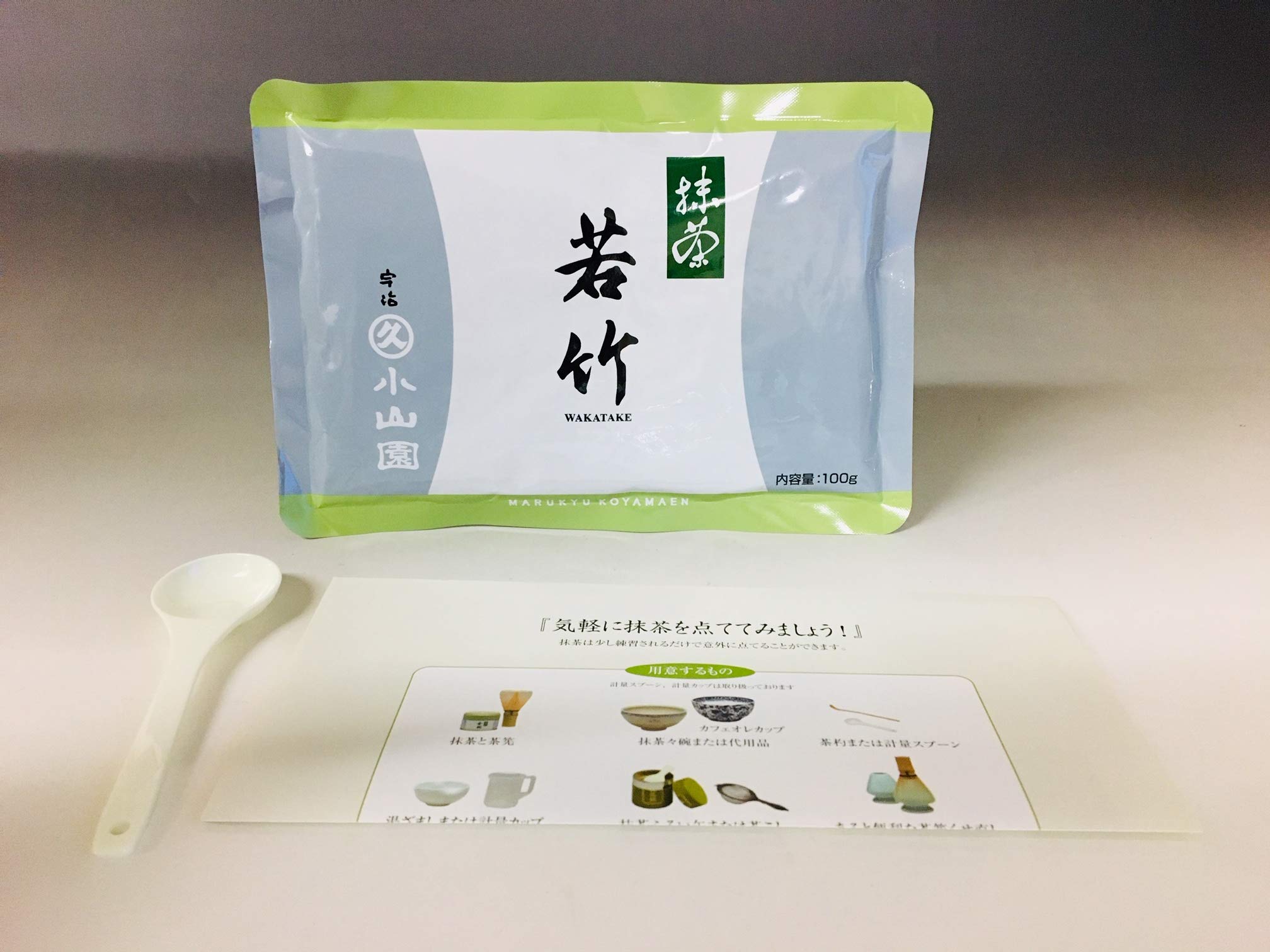 Amazon | 丸久小山園 食品加工用抹茶 若竹100g袋 wakatake 計量
