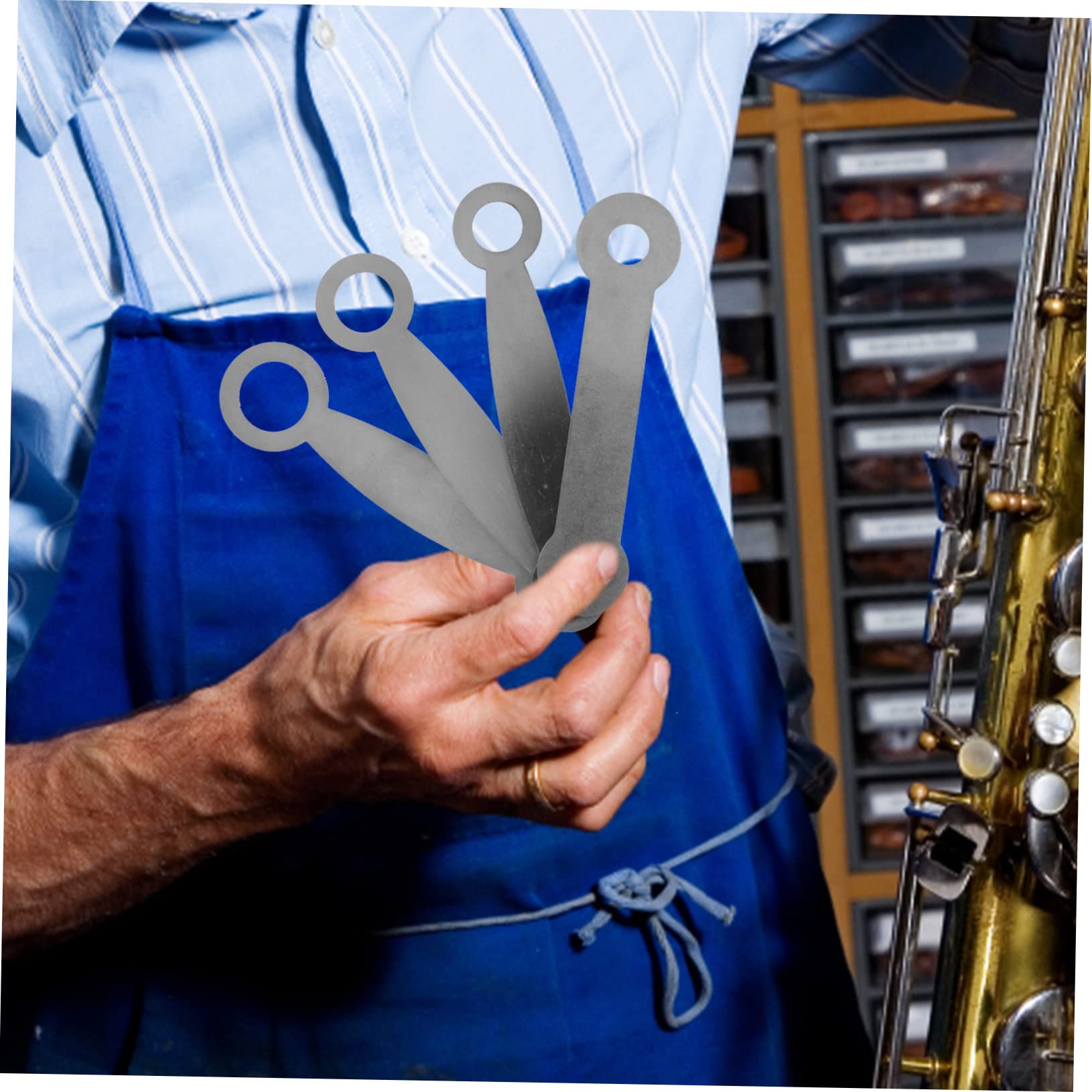 TOYANDONA Reparaturset Für Blasinstrumente Werkzeugen Kompaktem Design Und Vielseitiger Anwendung Für Saxophone Klarinetten Oboen Und Flöten Reparaturwerkzeug Für Musikinstrumente