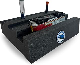 SCRR Original HO Handy Holder “PRO” - Premium Foam Cradle for locomotives & Cars, ensuring Easy Maintenance Access and Keep Rolling Stock Safe and Secure