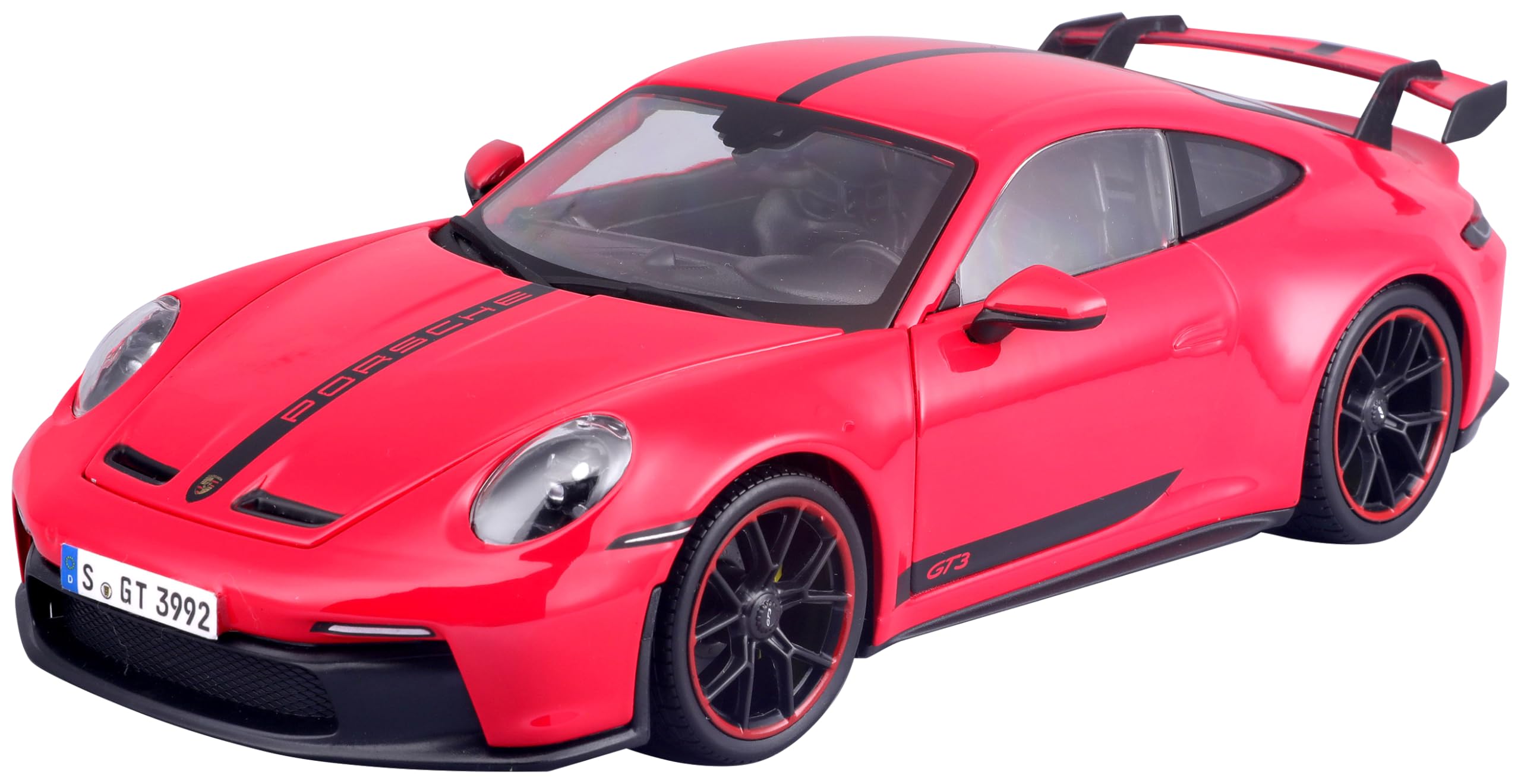 Amazon | Maisto 1/18 ポルシェ 911 GT3 2022 レッド 完成品 