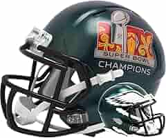 NFL Riddell SUPER BOWL スーパーボウル ミニヘルメット Philadelphia Eagles Super Bowl 59 Riddell Mini Helmet New In