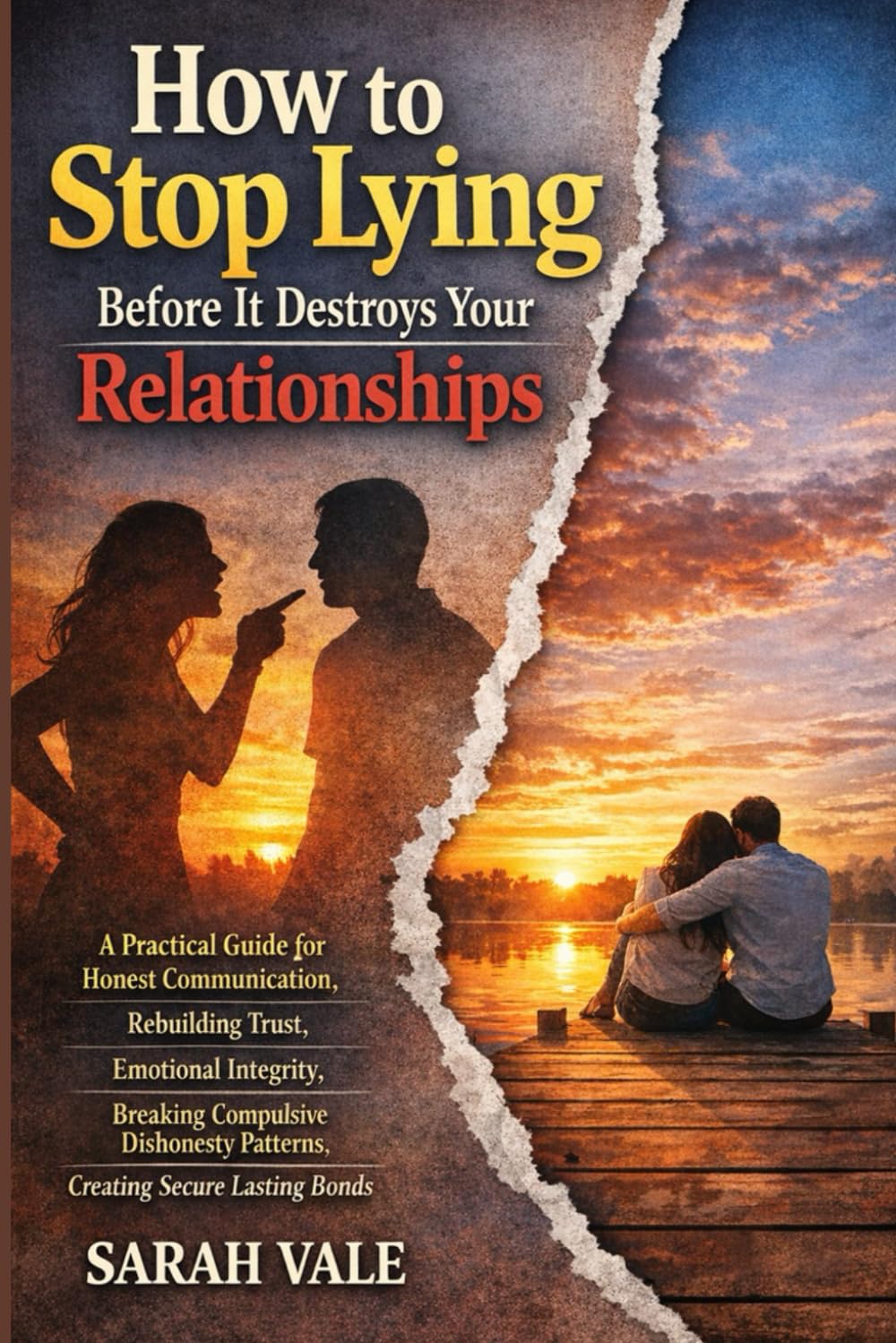 How to stop lying before it destroys your relationships: A Guide for Honest Communication, Rebuilding Trust, Emotional Integrity, Breaking Compulsive Dishonesty Patterns, Creating Secure La