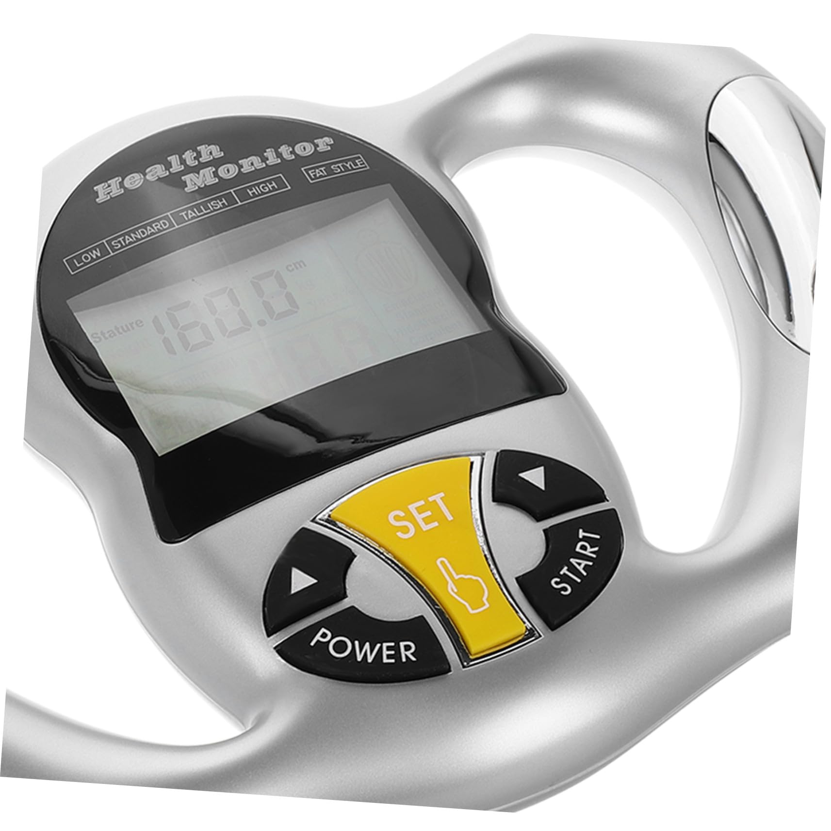 Homoyoyo Monitor Portátil de Grasa Corporal Digital Analizador de Grasa y Calorías de Mano para Uso Personal y Profesional
