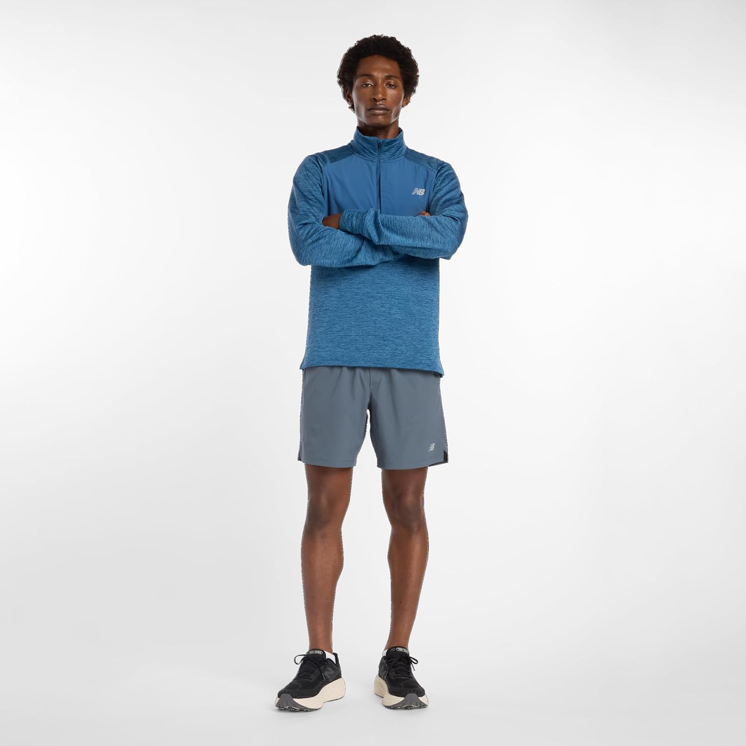 New Balance mens Athletics Heat Grid 1/2 Zip - Image 6
