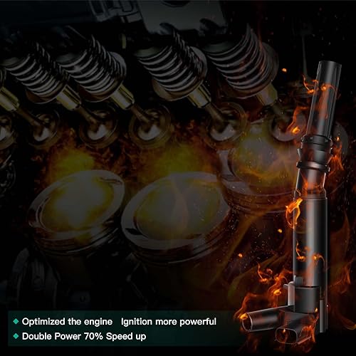 Miniatura 4 de SCITOO Paquete de bobinas de encendido para Ford para F-350 Super Duty 6.2L 2011-2017 para Ford para F-250 Super Duty 6.2L 2011-2017 para Ford para