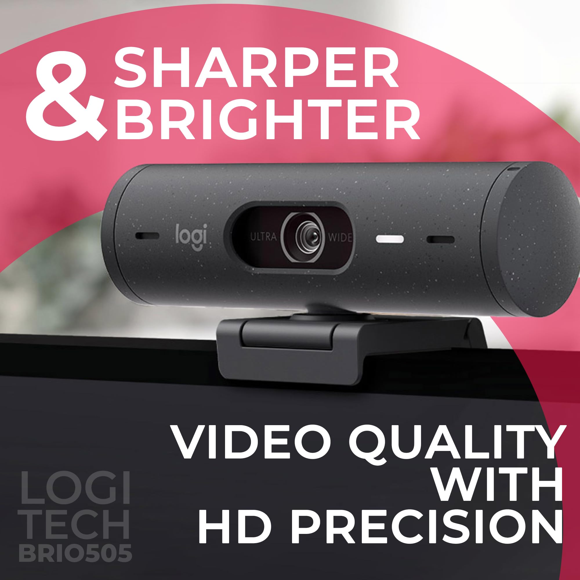 <新品セール>Logitech BRIO Webカメラ ロジクールBRIOウェブカメラ（4K Ultra HDビデオ & HDR対応）