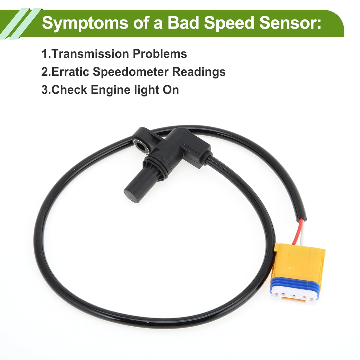 1 Pc No.252929 Transmission Speed Sensor for Peugeot 207 1.4 2006-2013 for Sturdy Car Gear Box VSS Speed Sensor