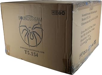 Soundstream 2600W Peak (1300W RMS) 15 Tarantula Series Dual 4-Ohm Car Subwoofer