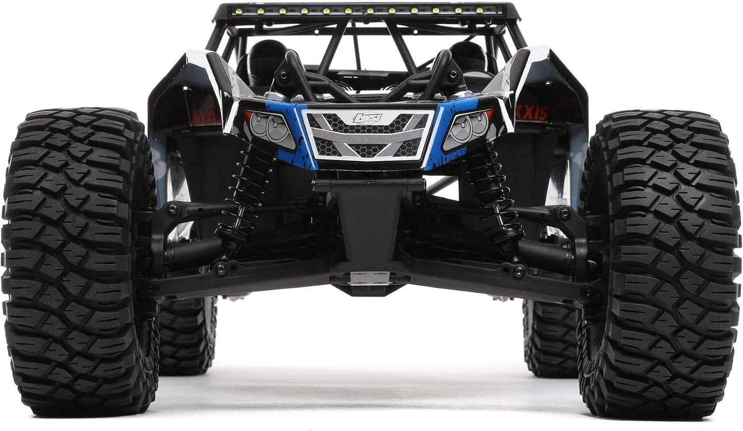 Losi 1/10 2.2 Rock Rey 4WD RC Rock Racer Brushless RTR with AVC and 2800Kv Brushless Power System (Battery and Charger Not Included): LOS03009T2, Blue