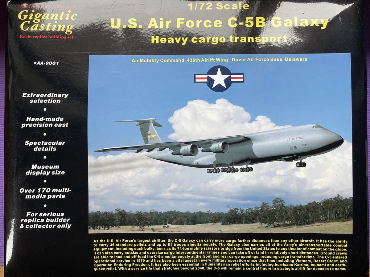 Amazon.co.jp: アニグランド 1/72 アメリカ空軍 C-5B ギャラクシー