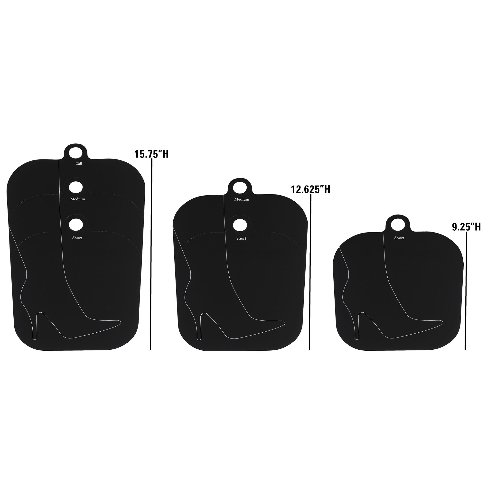 Snapklik.com : CedarFresh Boot Shapers, 4 Pairs, Plastic Boot Inserts ...