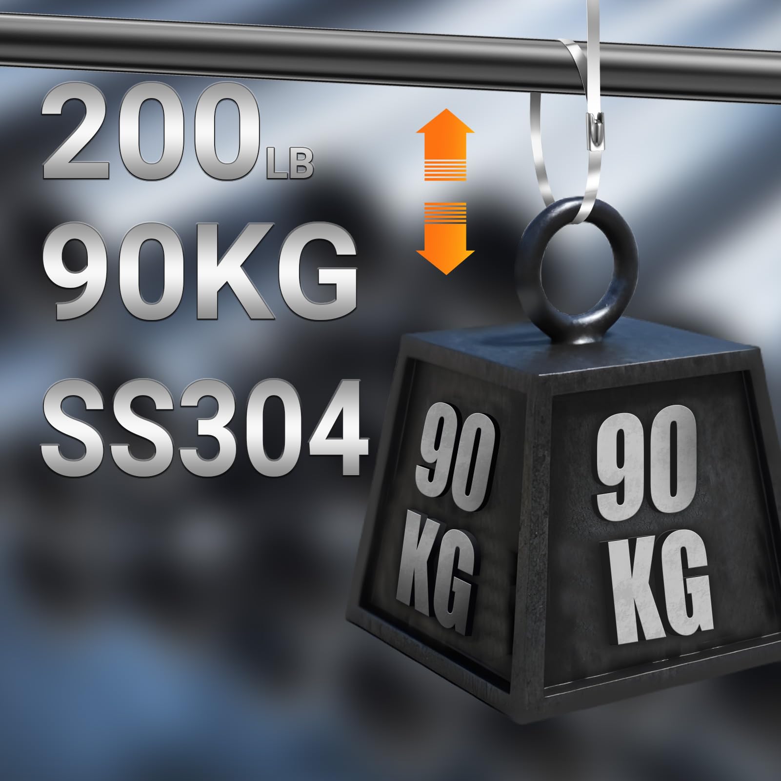 Fascetta Bloccaggio Monoparete 120mm Acciaio Inox Multiclima - D'Alessandris - Foto 5