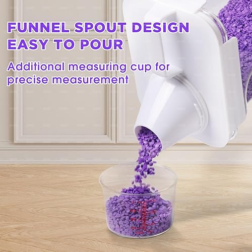 Miniatura 3 de Paquete de 3 Dispensador de detergente líquido para lavandería para organización y almacenamiento, recipientes de jabón de lavandería de gran