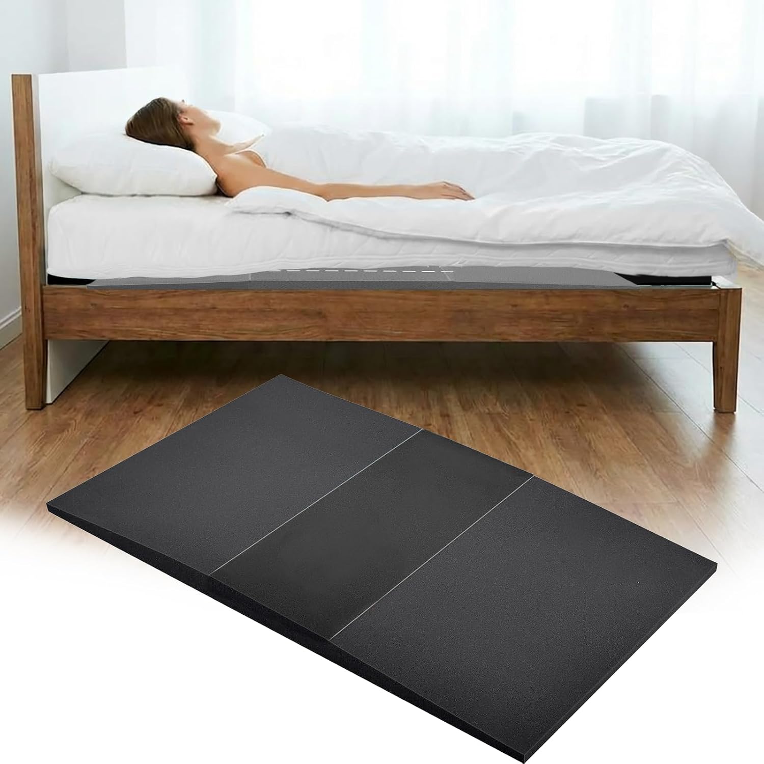 Sagging Repair Support Pad, 47 x 23.6 x 2 Inch, Black