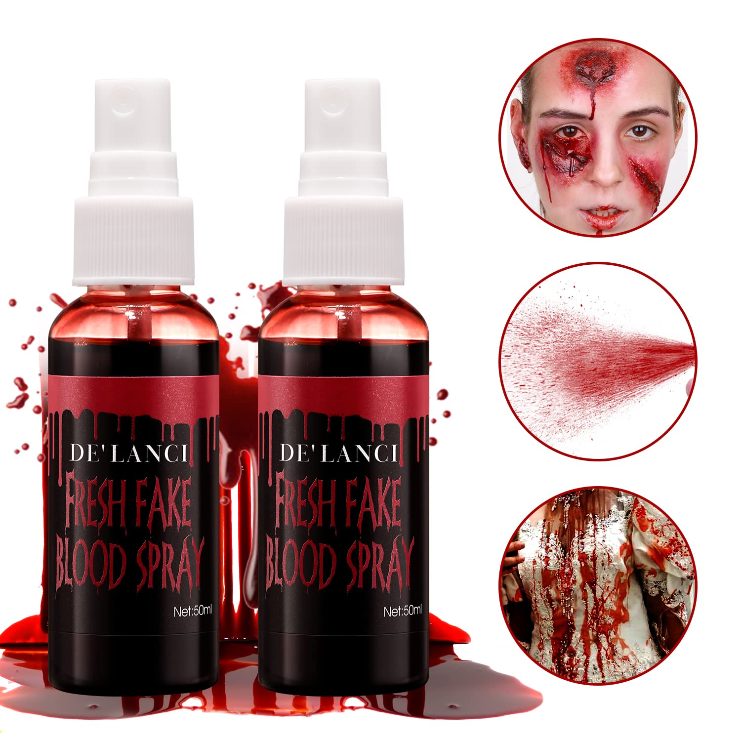 Amazon 2 PCS Fake Blood Splatter DE LANCI Halloween Fake Blood amazon-2-pcs-fake-blood-splatter-de-lanci-halloween-fake-blood