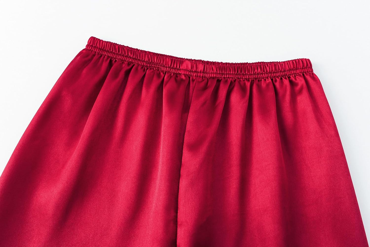 CYCHELRY Little Big Girls Satin Pajamas Summer Short Sleeve and Pants Button Down Silky PJS 3PCS Sleepwear Set Size 8-16 - Image 6