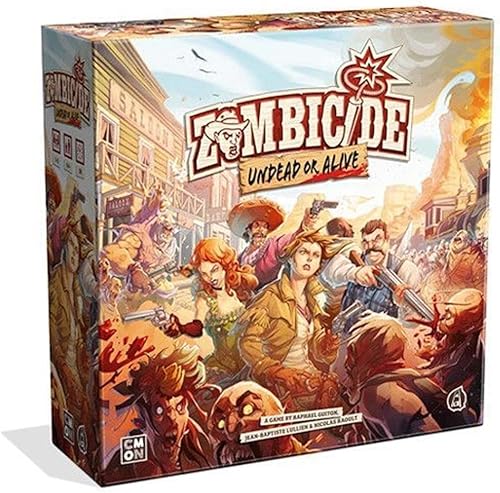 Miniatura 1 de Zombicide: Undead or Alive Strategy Cooperative Game para adolescentes y adultos | Juego de mesa Zombie | Edades 14+ | 1-6 jugadores | Tiempo