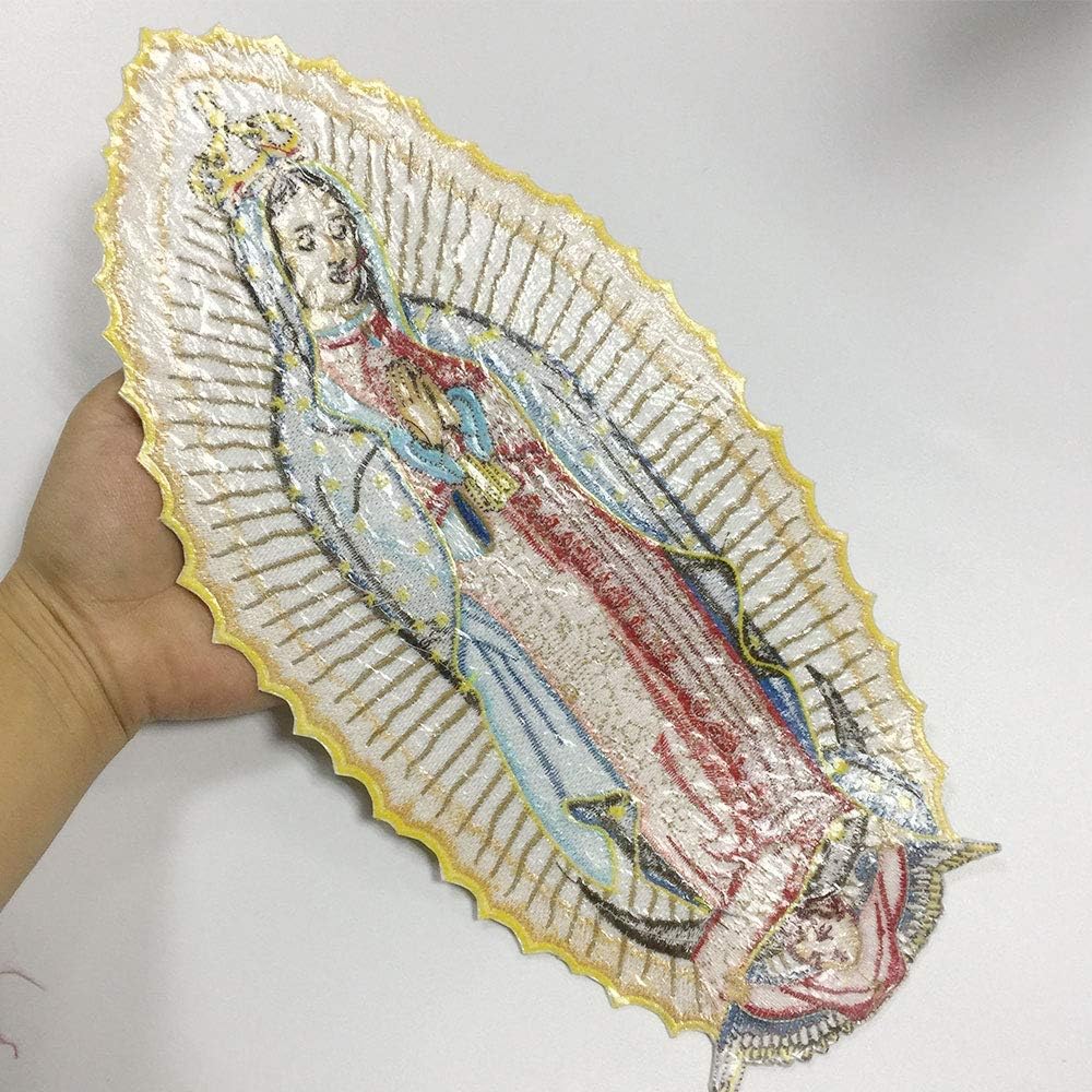 Virgin Mary Large Biker Motorcycle Patches