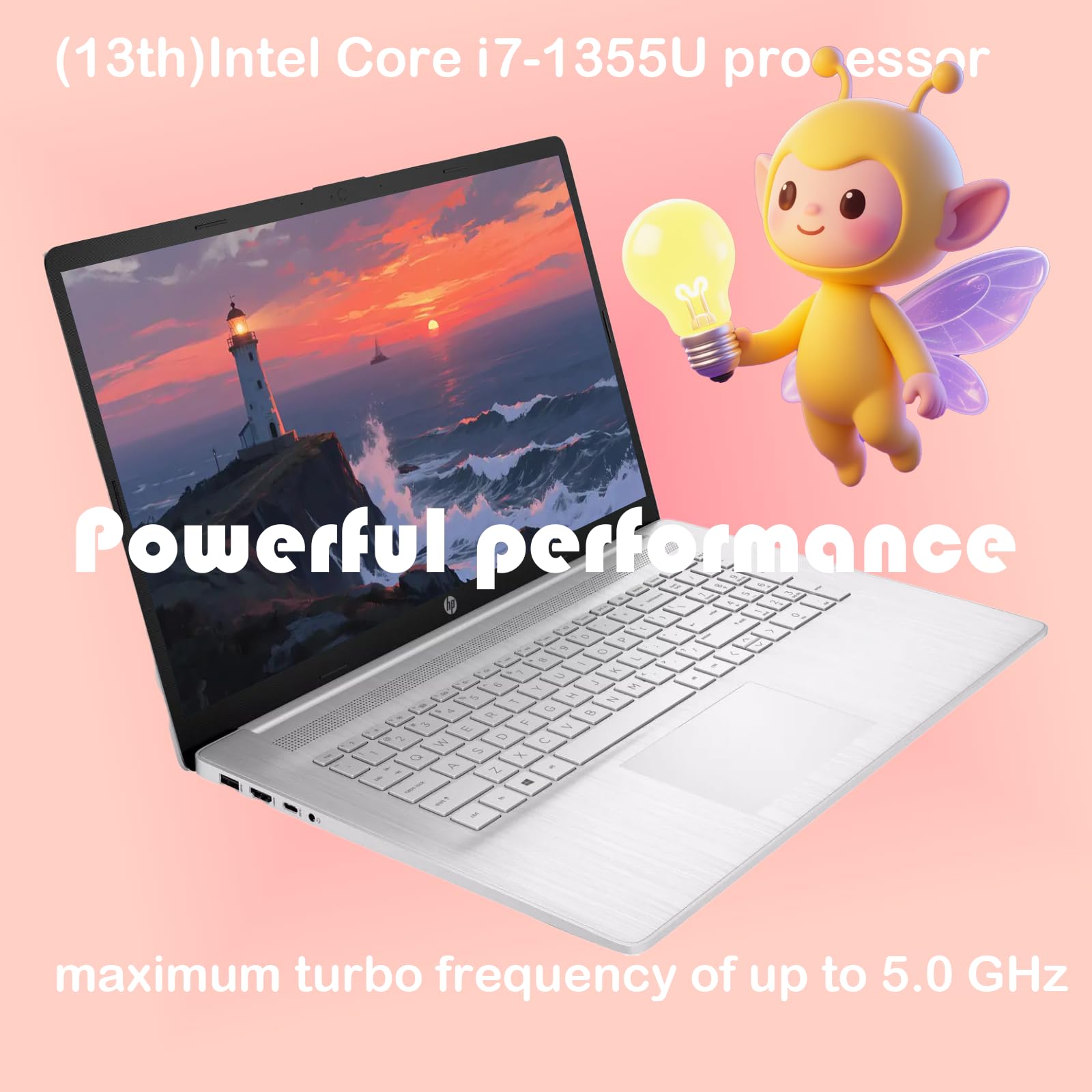 Amazon.co.jp: HP 17 ノートパソコン | 17.3インチ HD+ Touch | Intel