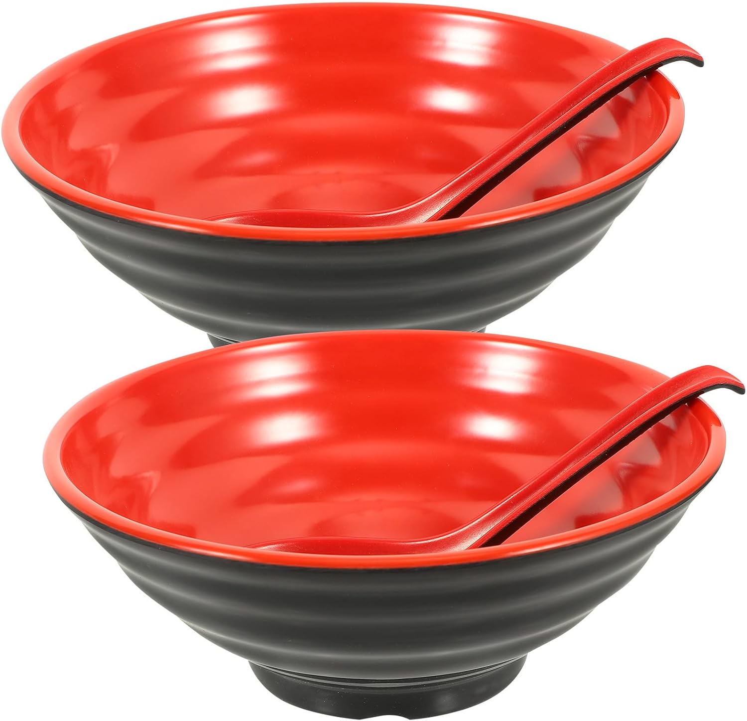 Japanese Ramen Bowl Set Melamine Tableware for Hotels and Celebrations