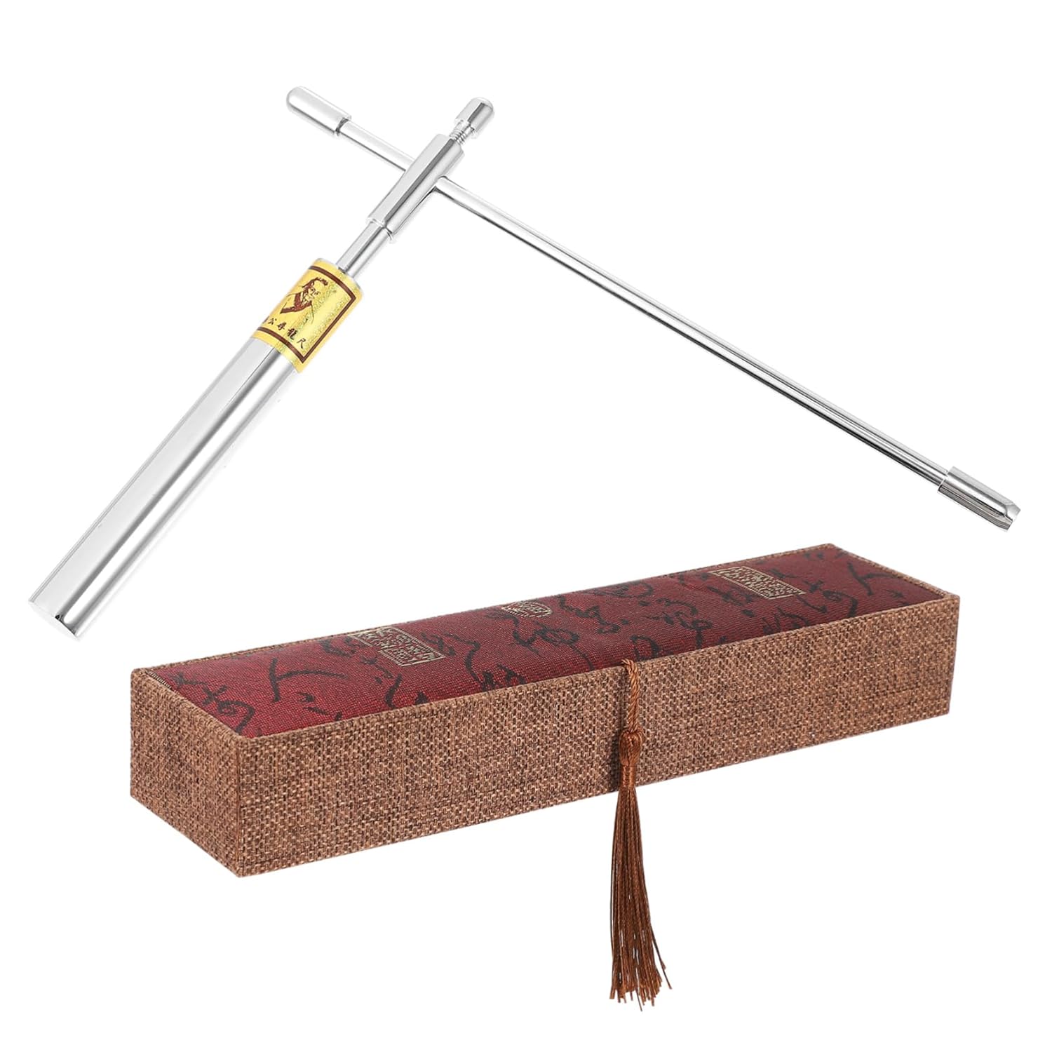 Luxshiny Portable Copper Dowsing Rod Water Divining Rod with Copper Probe Tool for Feng Shui and Energy Detection Lightweight and Easy to Carry Practical Design for Outdoor Water Witching