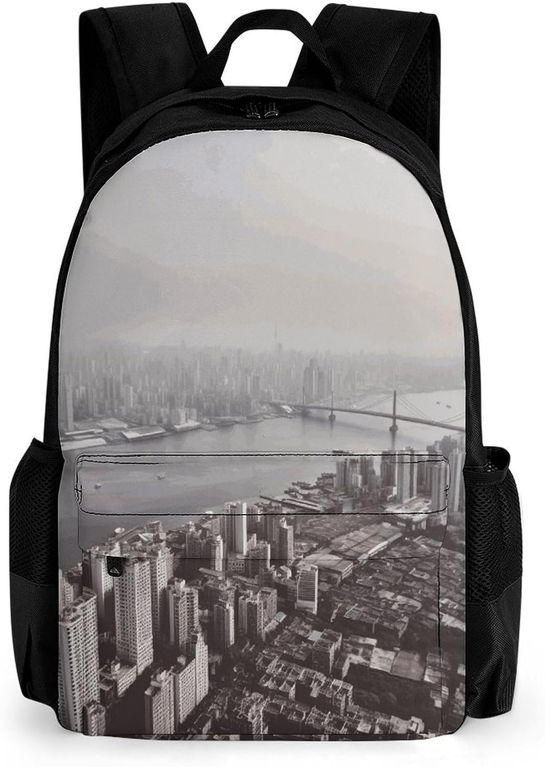 Mumbai City Backpack Daypack Travel Backpack | Lightweight Casual Laptop Backpack for Women Men Aesthetic Travel Bag for Weekender Business Hiking Outdoor