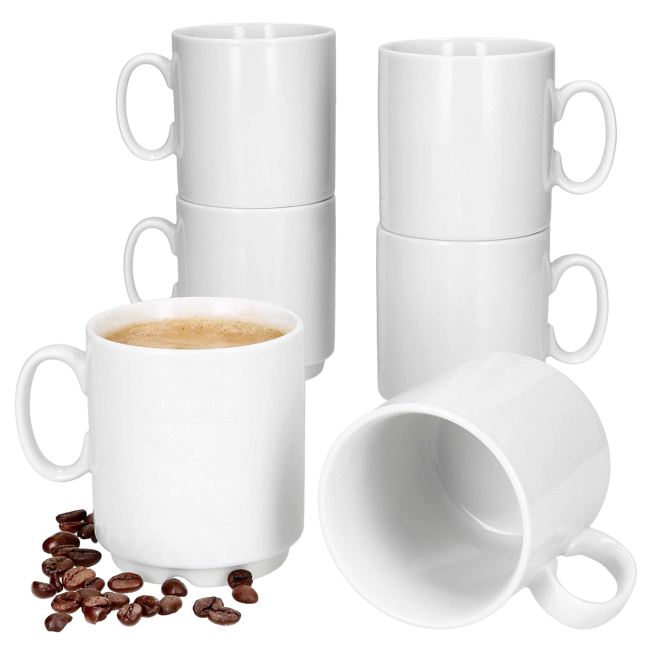 Tazze Colazione MamboCat Event Set Di 6 Tazze Da Caffè, 250 Ml, In