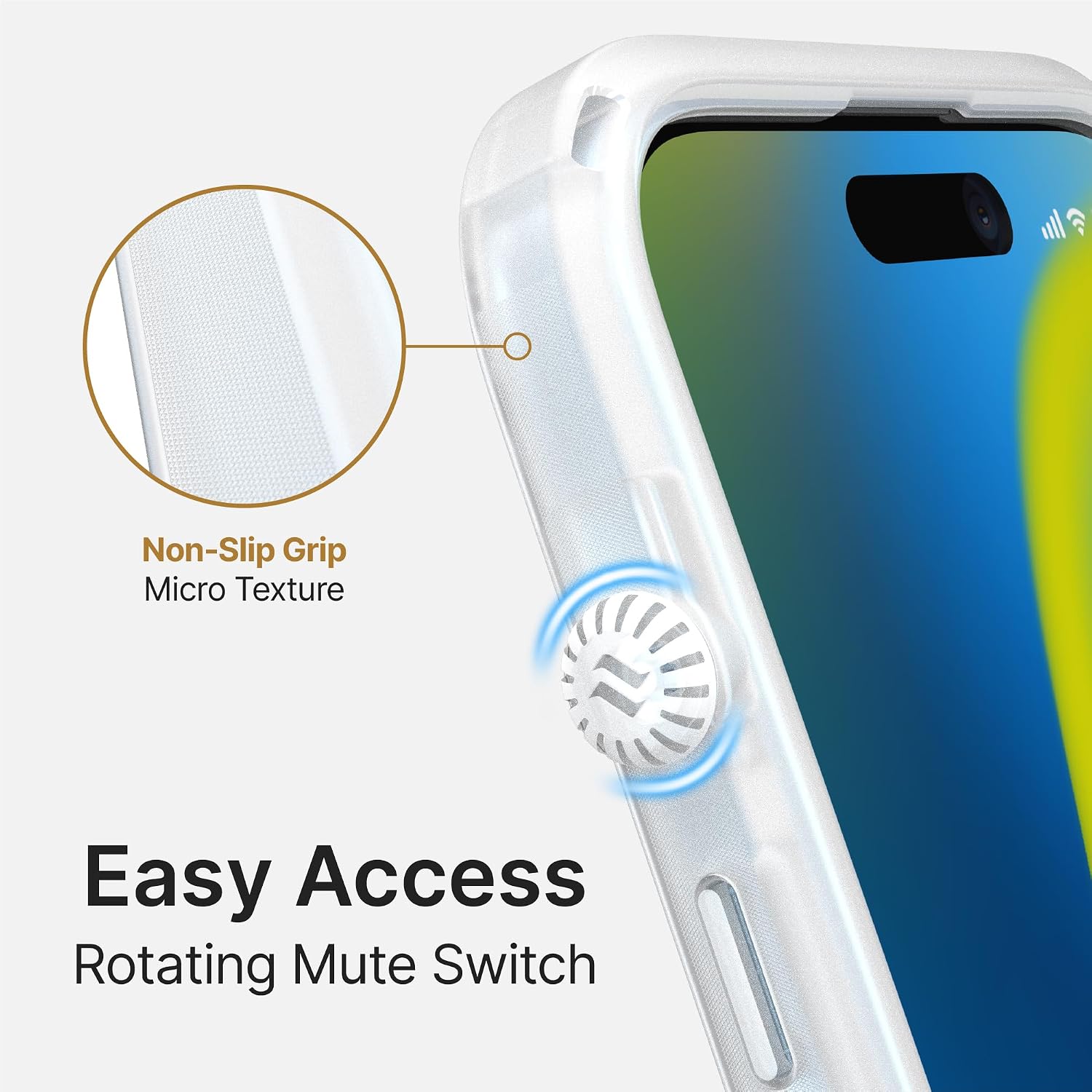 Catalyst Influence Case for iPhone 15 Plus, Military Grade Protection Case for iPhone 15 Plus with Magsafe, Wireless Charging Compatible Case with Lanyard, Fingerprint Resistant, Louder Audio Clear