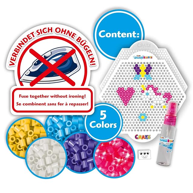 Foto 4 de 7 de Craze Splash Beadys: Kit Cuentas de Agua Multicolor para Crear Joyería y Figuras