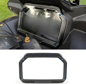 For 2025 XMAX 300 xmax300 Motorcycle Instrument Protection Cover Screen Protection Shell Modification Accessories, Used to Protect the Dashboard and Reduce Wear Black