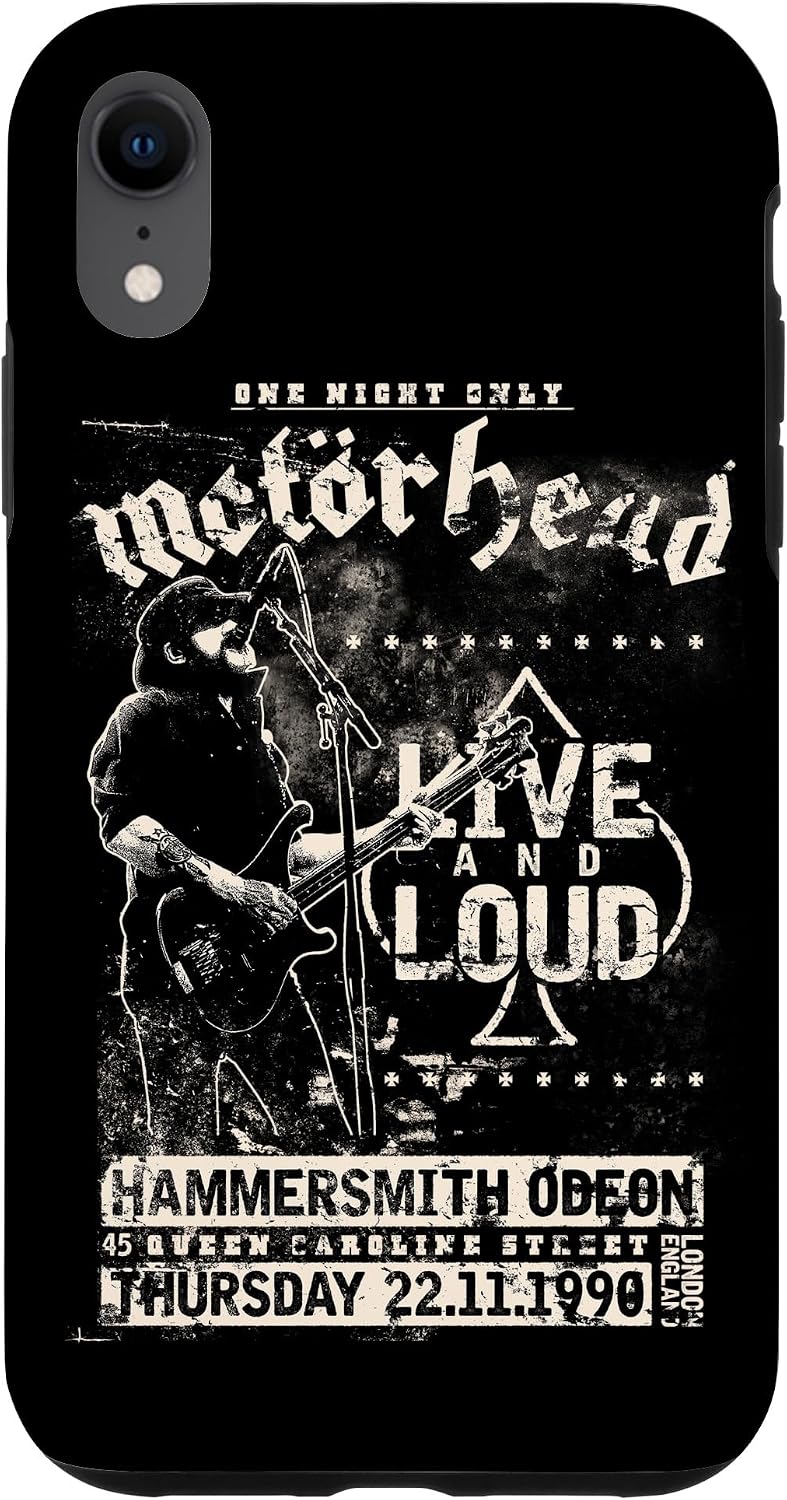 MotörheadLive Poster Case for iPhone XR