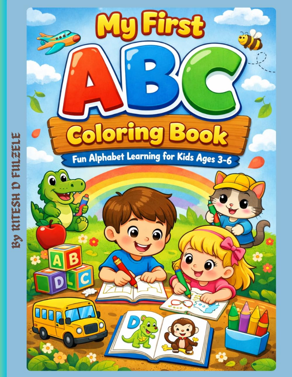 My FIRST A B C COLORING BOKK