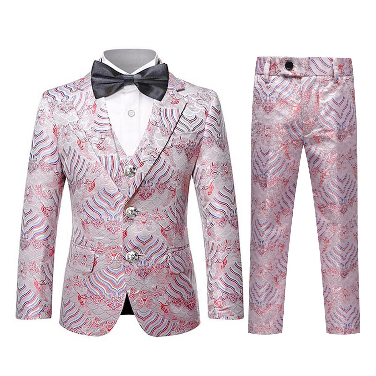 SWOTGdoby Boys Slim Fit Tuxedo