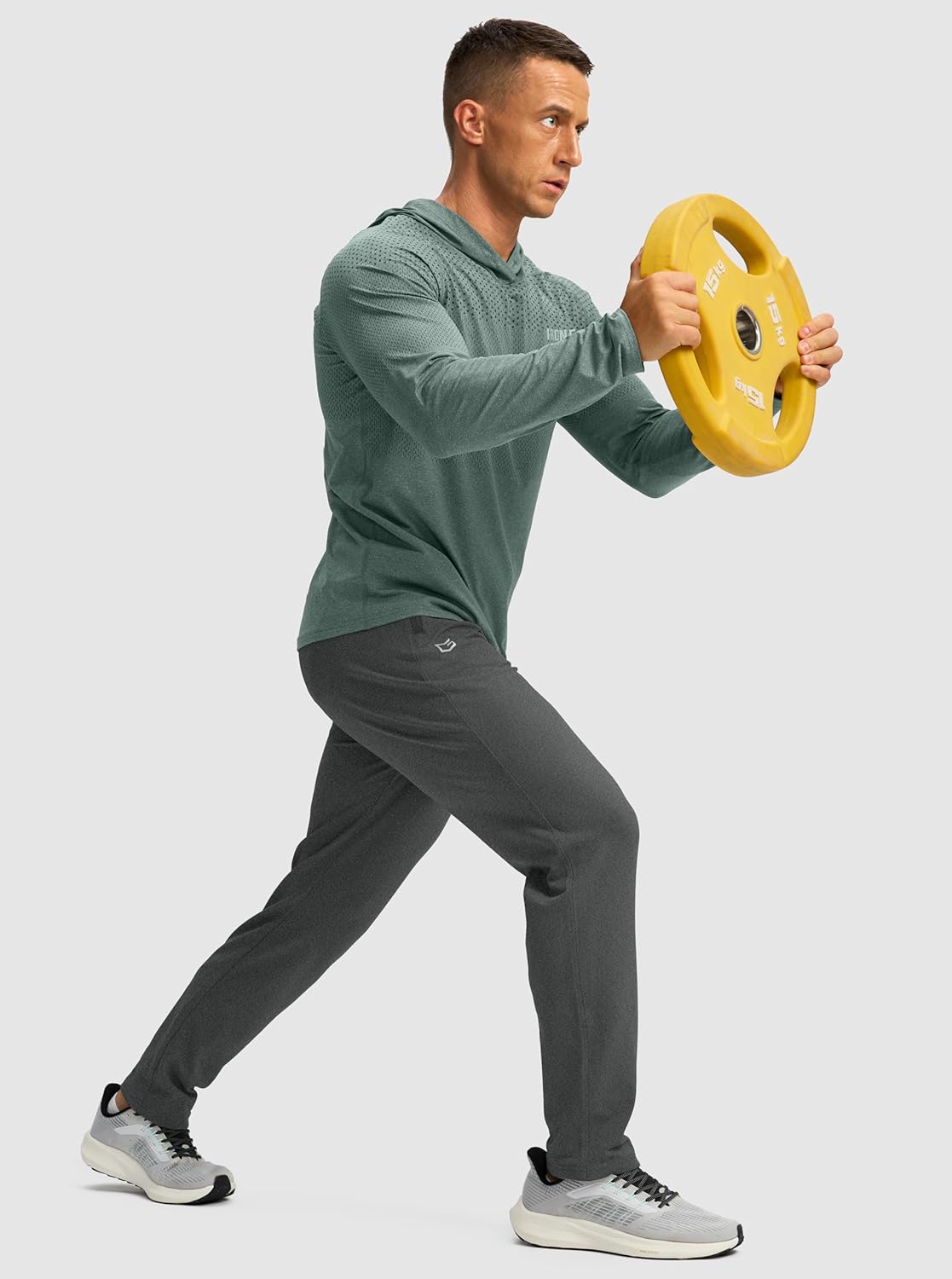 G Gradual Men's Fleece Lined Winter Pants with 3 Zipper Pockets Warm Athletic Joggers Workout Running Sweatpants for Men - Image 6