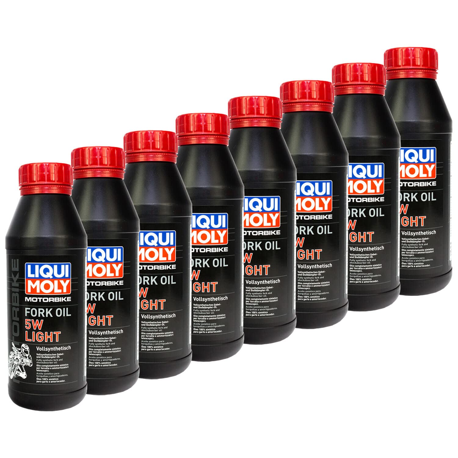 Gabelöl Gabel Öl LIQUI MOLY Motorbike 5W light 8 X 500 ml
