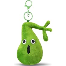 Sureio Plush Keychain Surgery Recovery Gifts 4.33" Plush Toy Keychain for Patient Digestive System Health Education Awareness