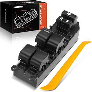 A-Premium Master Power Window Switch Compatible with Toyota Camry 2007-2009, Tacoma 2012-2015, Yaris 2007-2015, Front Left Driver Side, Replace# 8482006070, 8482006071