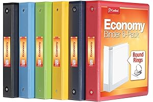 Cardinal 3 Ring Binders - 1.5 Inch | Holds 350 Sheets |...