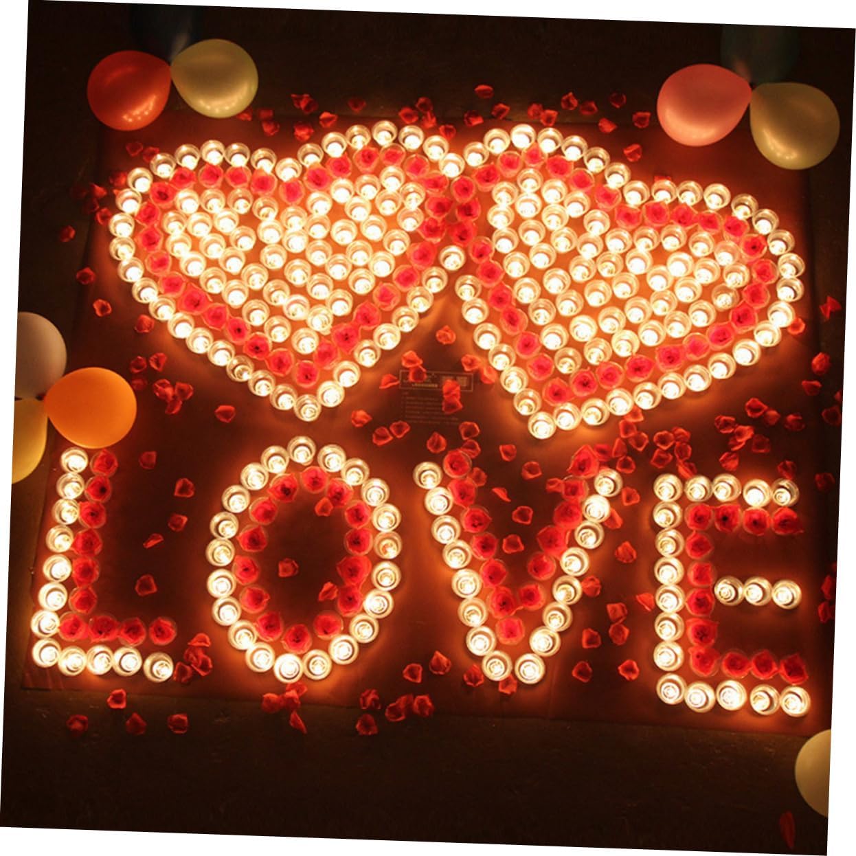 ABOOFAN Led Tea Light Candles 10pcs Plastic Candles Non-Glare No Flicker Energy-efficient for Parties Wedding Decor 1-1.5h