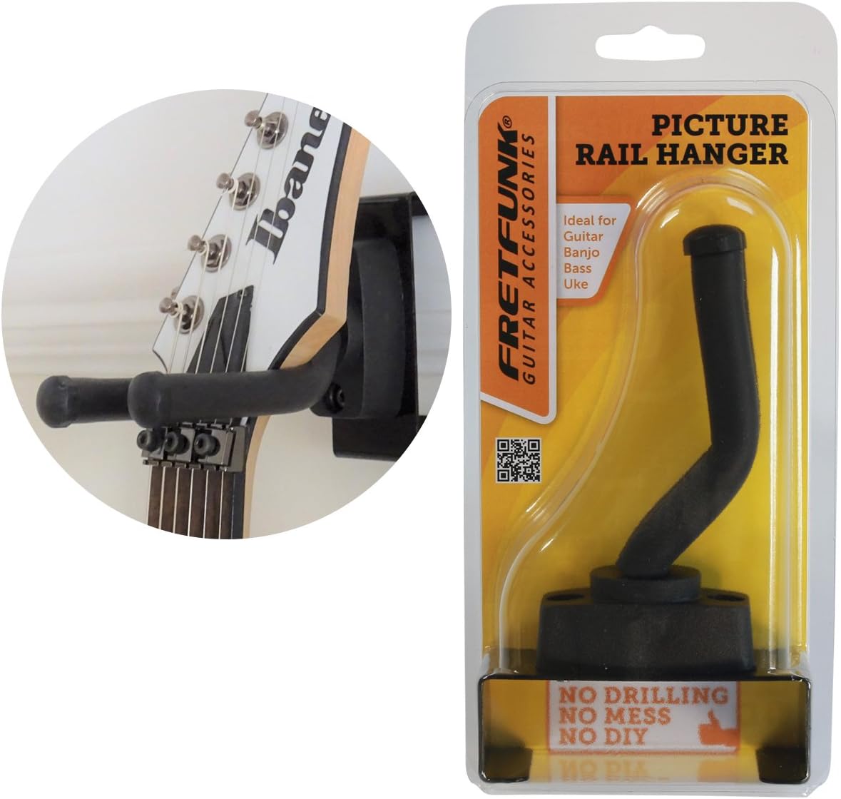 Picture Rail Guitar Hanger