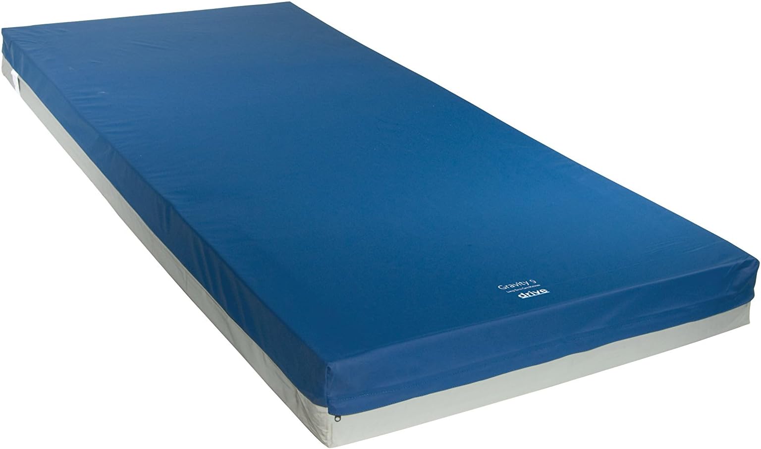 Drive Medical Gravity 9 Long Term Care Pressure Redistribution Mattress, No Cut Out, Small