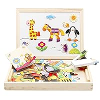 Algopix Similar Product 13 - Lewo Wooden Educational Toys Magnetic